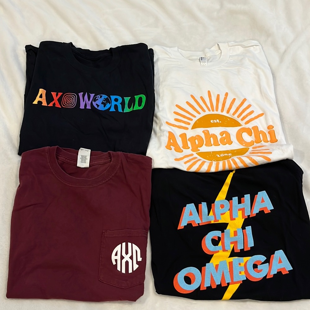 Alpha chi omega (AXO) tshirt bundle